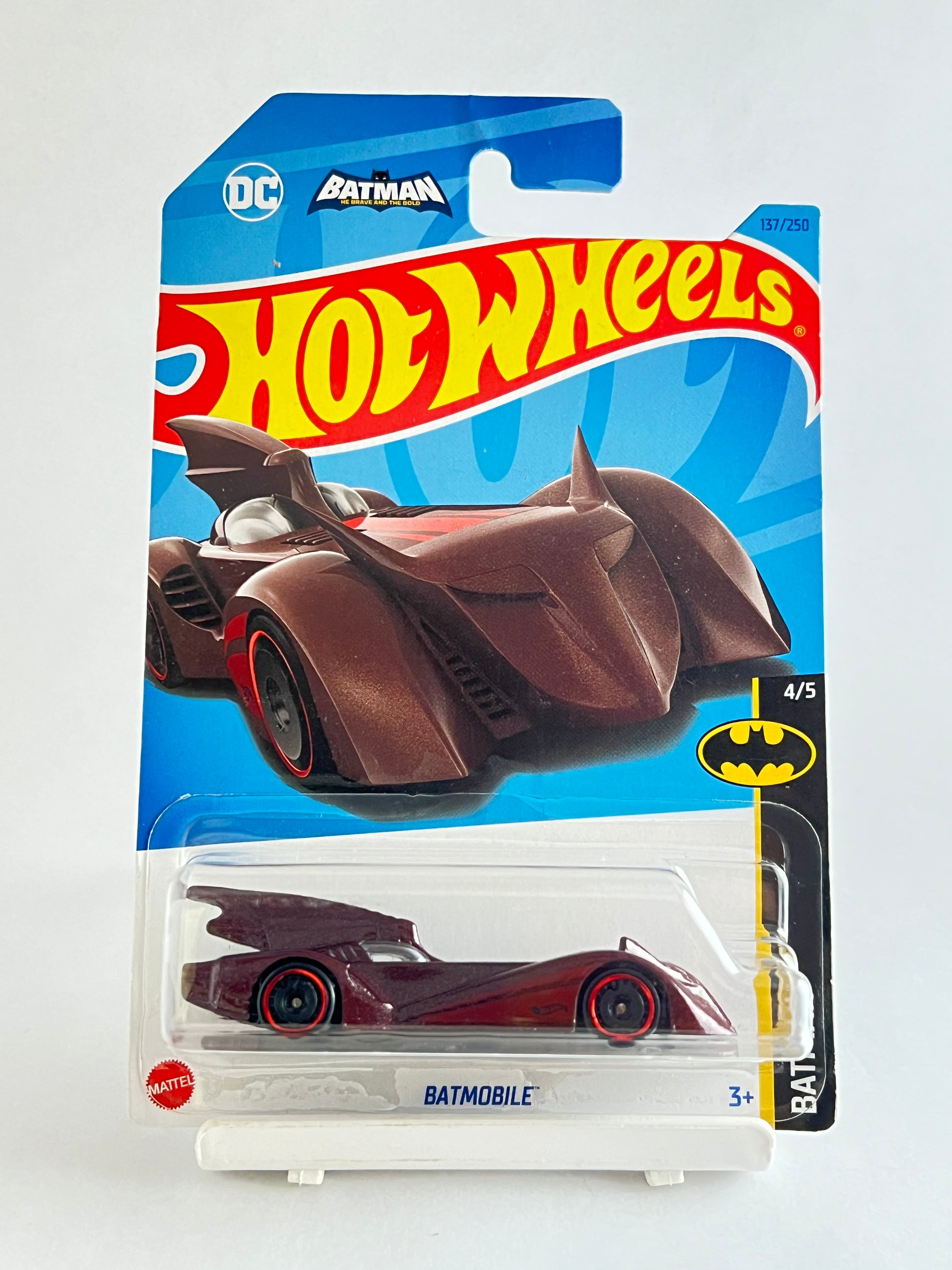 BLISTER CRACK - BATMOBILE - MAROON - 1A - Its Fun- Hot wheels - matchbox - diecast