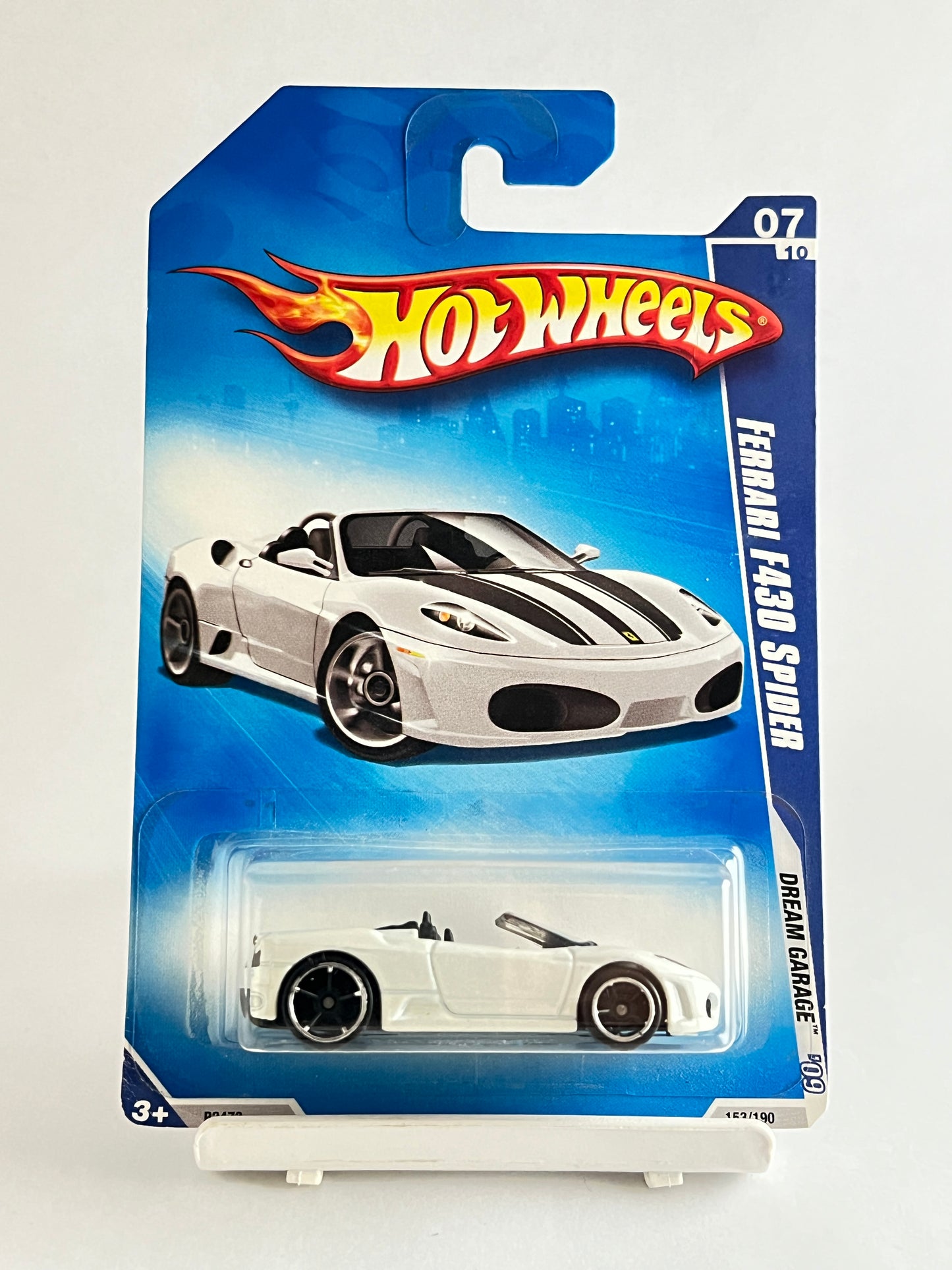 FERRARI F430 SPIDER - WHITE - 4C (FREE PROTECTOR)