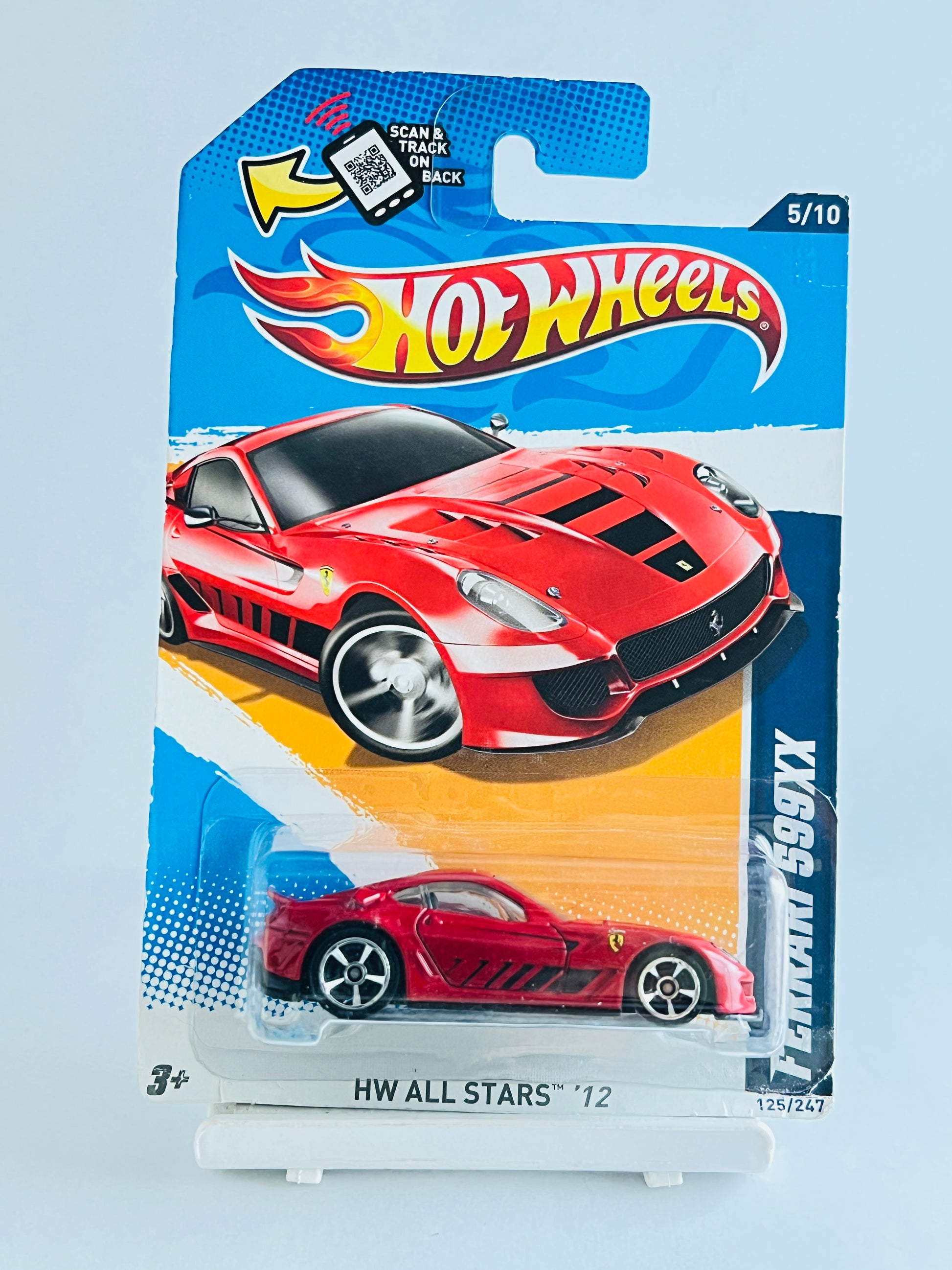 FERRARI 599XX - 4C - + FREE PROTECTOR - Its Fun- Hot wheels - matchbox - diecast