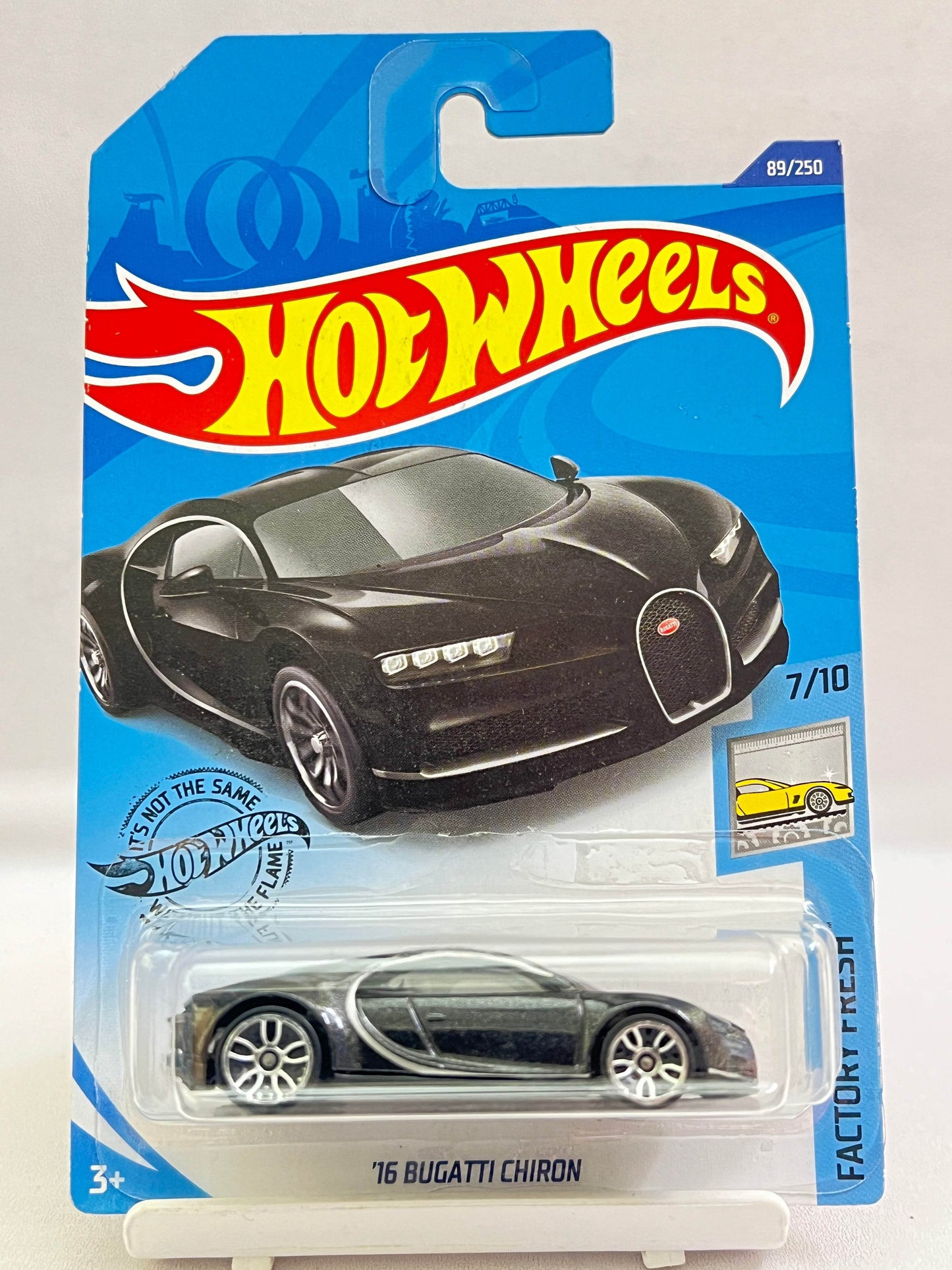 HOT WHEELS - 16 BUGATTI CHIRON - BLACK - 1C - Its Fun