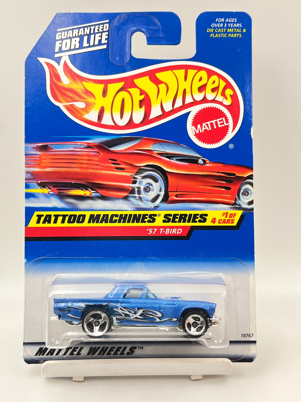 IMPORTED - HOT WHEELS -  57 T-BIRD - BLUE - 6A