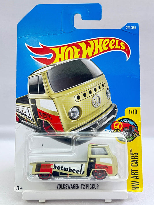 CREASED CARD - HOT WHEELS - VOLKSWAGEN T2 PICKUP - 1D - Its Fun