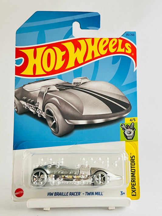 HW BRAILLE RACER - TWIN MILL - 5D - Its Fun- Hot wheels - matchbox - diecast