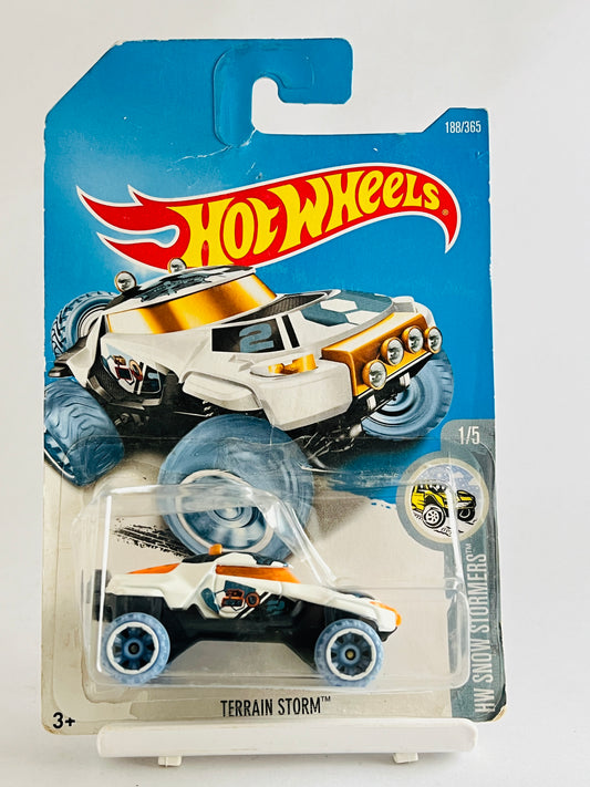 TERRAIN STORM - BLISTER SQUEEZE - 1D - Its Fun- Hot wheels - matchbox - diecast