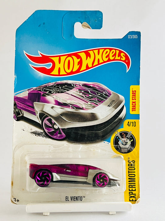 EL VIENTO - CARD DAMAGED - 1D - Its Fun- Hot wheels - matchbox - diecast