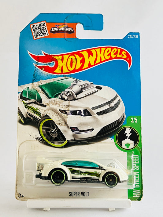 SUPERVOLT - STICKER MARK IN CARD - 1C - Its Fun- Hot wheels - matchbox - diecast