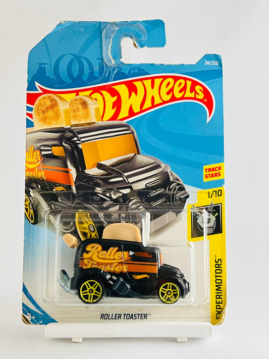 ROLLER TOASTER - BLACK - CARD DAMAGED - 5E - Its Fun- Hot wheels - matchbox - diecast