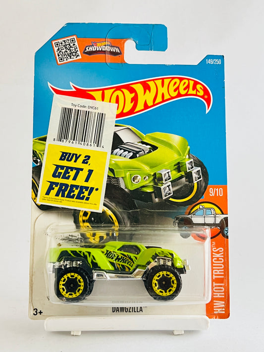 DAWGZILLA - 1D - Its Fun- Hot wheels - matchbox - diecast