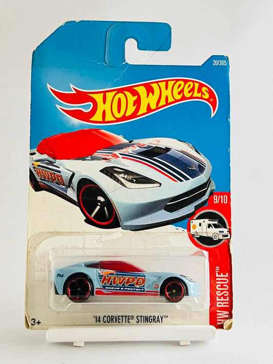 14 CORVETTE STINGRAY - 1D - Its Fun- Hot wheels - matchbox - diecast