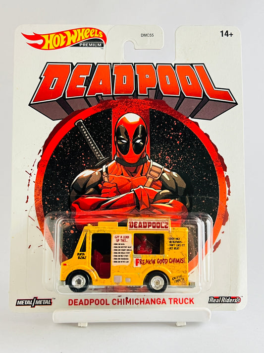 PREMIUM - DEADPOOL CHIMICHANGA TRUCK - 5A - Its Fun- Hot wheels - matchbox - diecast