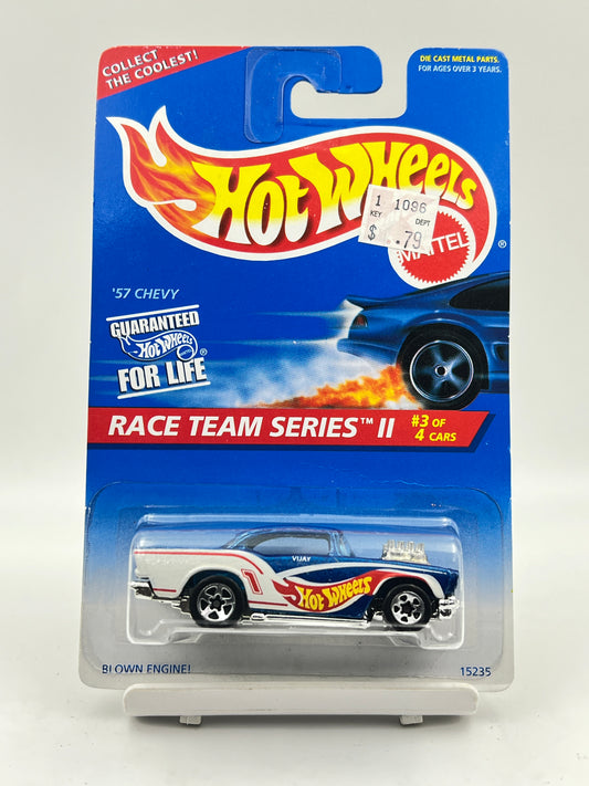 "VIJAY" PRINTED ON CAR - HOT WHEELS - 57 CHEVY - RARE - 4B