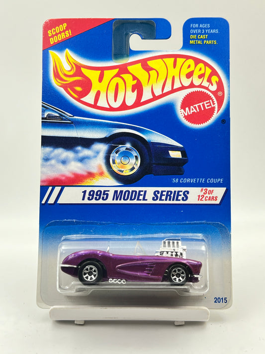 HOT WHEELS - 58 CORVETTE COUPE - 6D