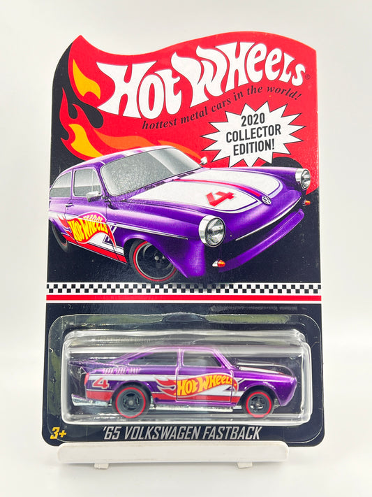 HOT WHEELS  - 2020 COLLECTOR EDITION - 65 VOLKSWAGEN FASTBACK - (FULL METAL / RUBBER WHEELS / HEAVY CASTING) - 2F