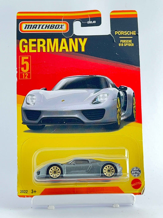 PORSCHE 918 SYPDER - CARD DAMAGE AT TOP