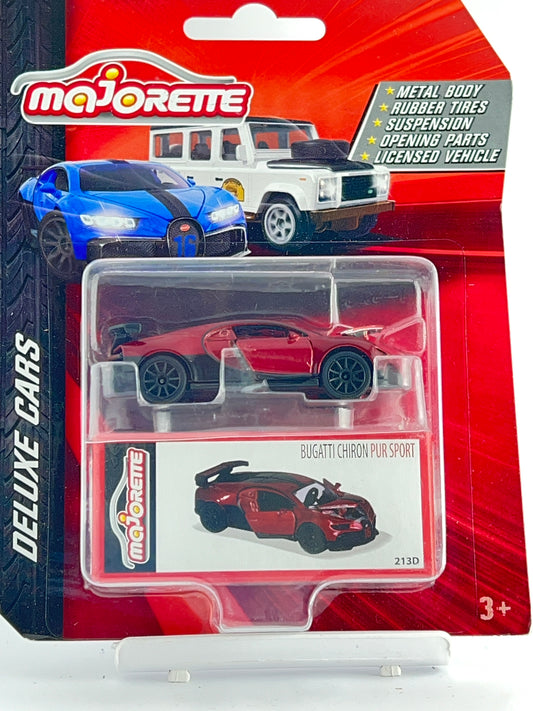 MAJORETTE - BUGATTI CHIRON PUR SPORT - DELUX CAR