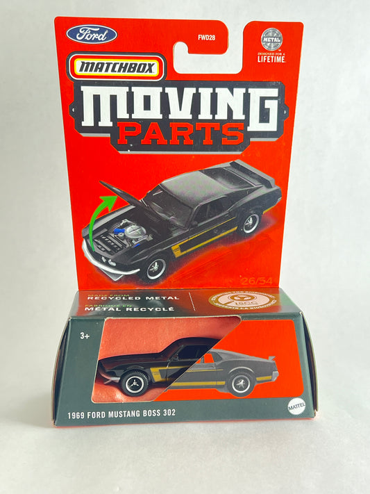 MOVING PARTS - 1969 FORD MUSTANG BOSS 302