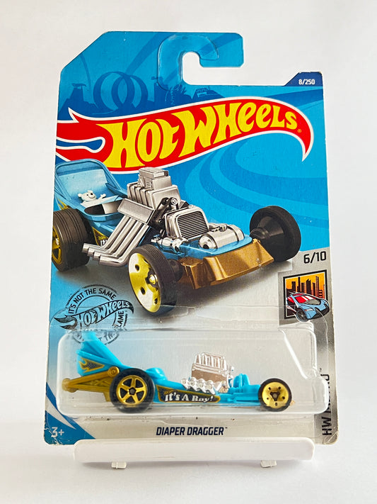 DIAPER DRAGGER - 3D - Its Fun- Hot wheels - matchbox - diecast