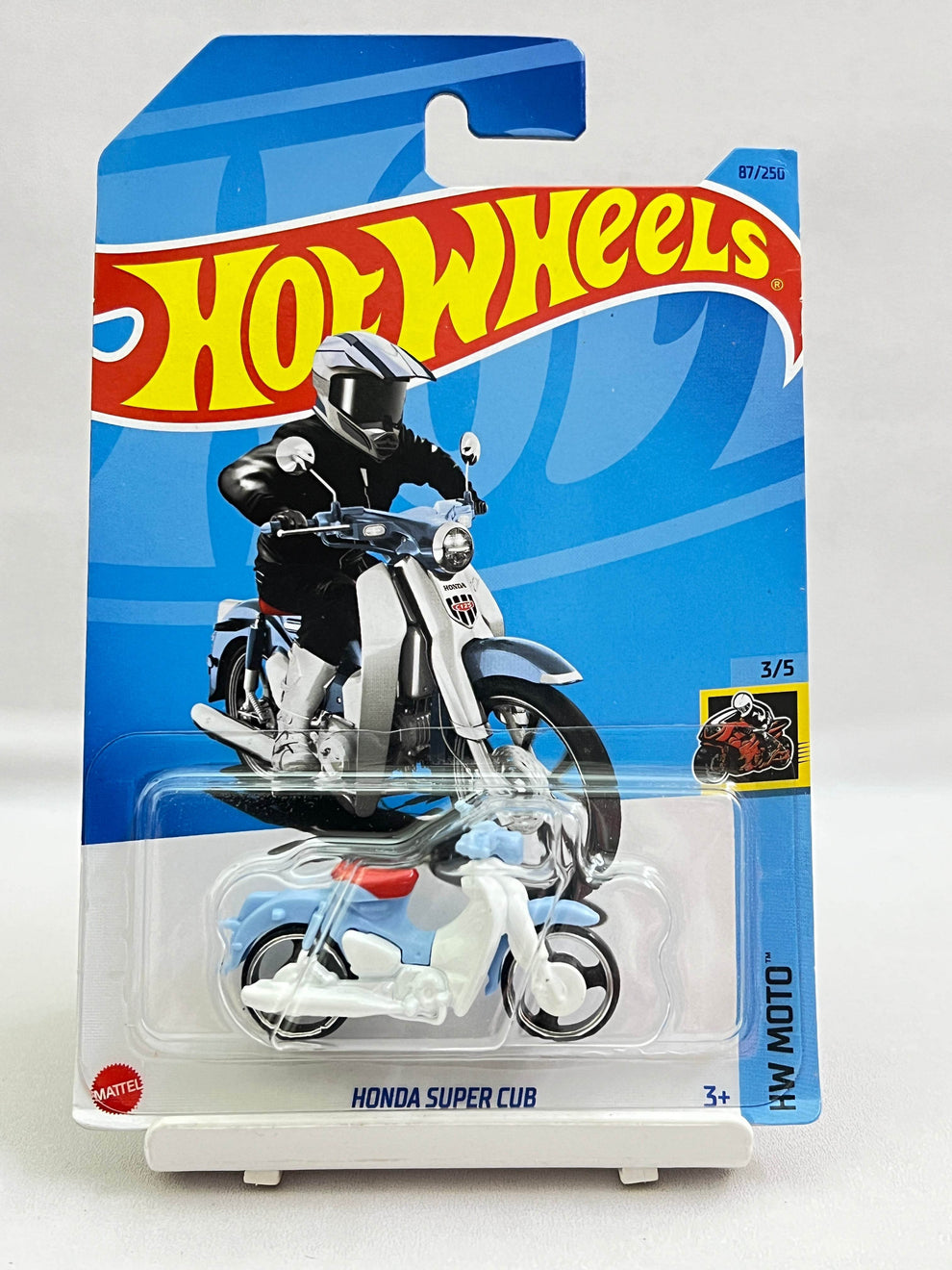 HOT WHEELS - HONDA SUPER CUB - BLUE - 7C – Its Fun