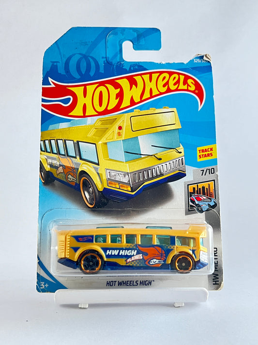 HOTWHEELS HIGH - 1C - YELLOW - Its Fun- Hot wheels - matchbox - diecast