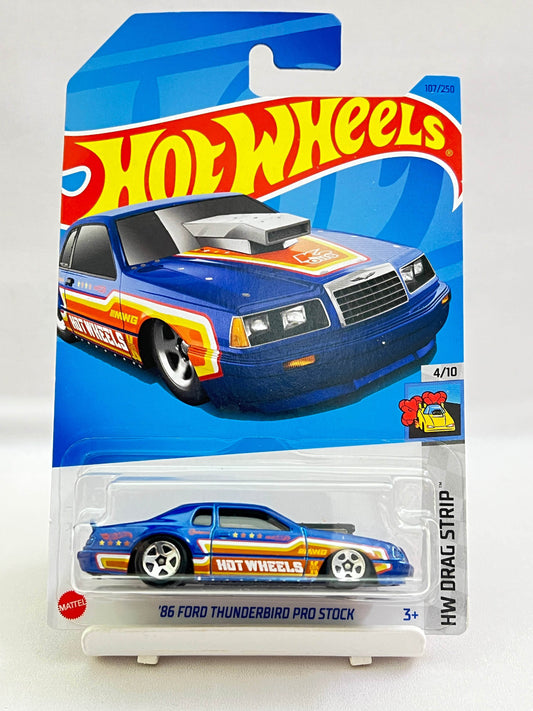 HOT WHEELS - 86 FORD THUNDERBIRD PRO STOCK - 4B - Its Fun
