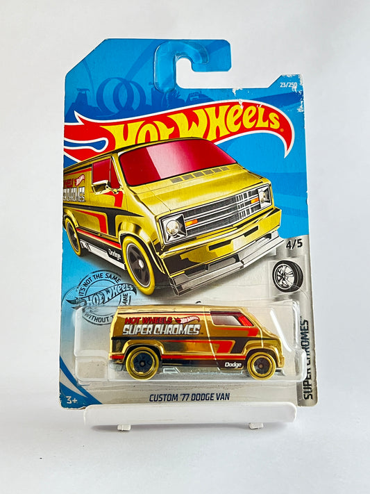 CUSTOM 77 DODGE VAN - 1B - Its Fun- Hot wheels - matchbox - diecast