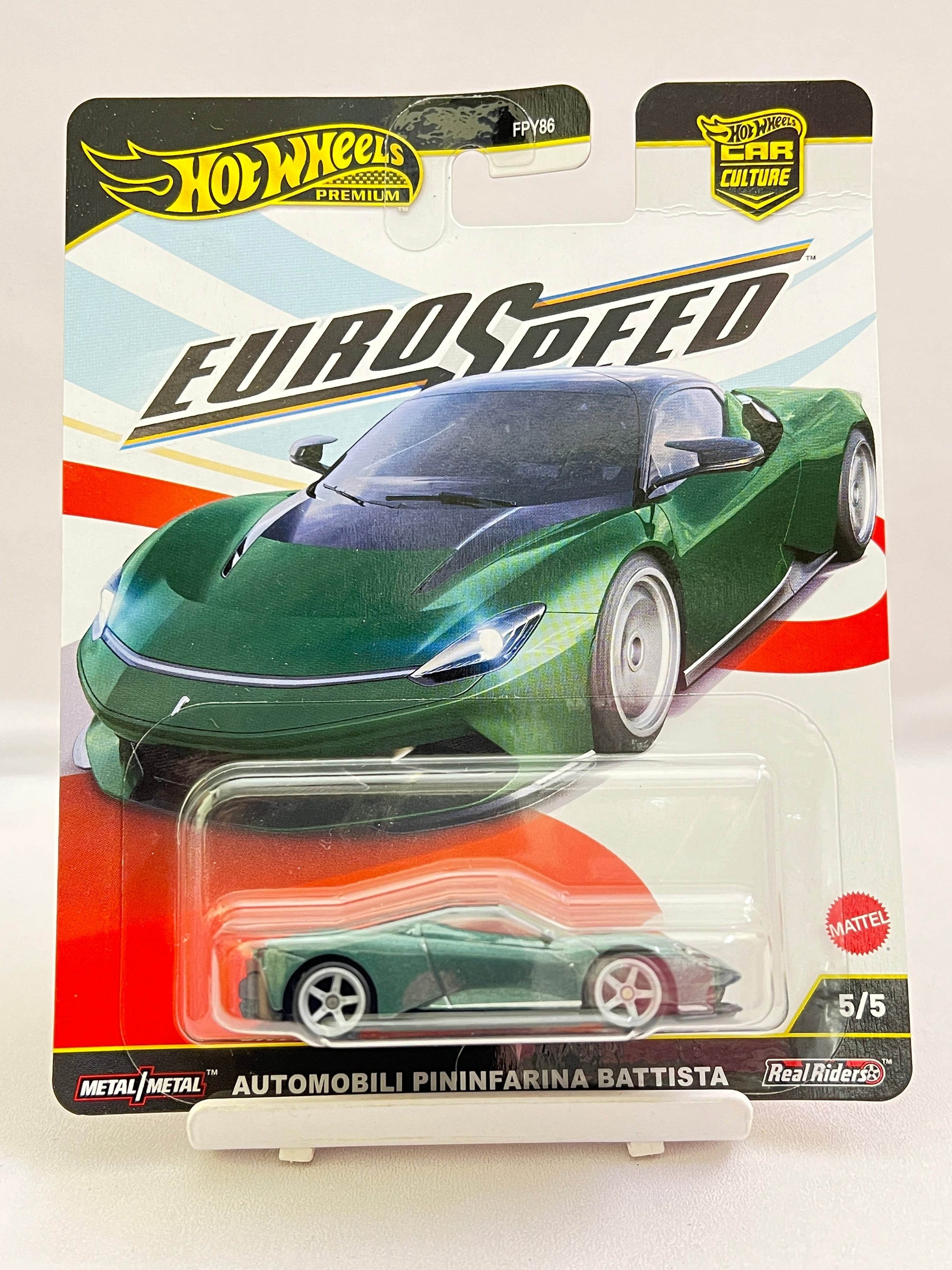CREASED CARD - EURO SPEED - AUTOMOBILI PININFARINA BATTISTA - 5B - Its Fun