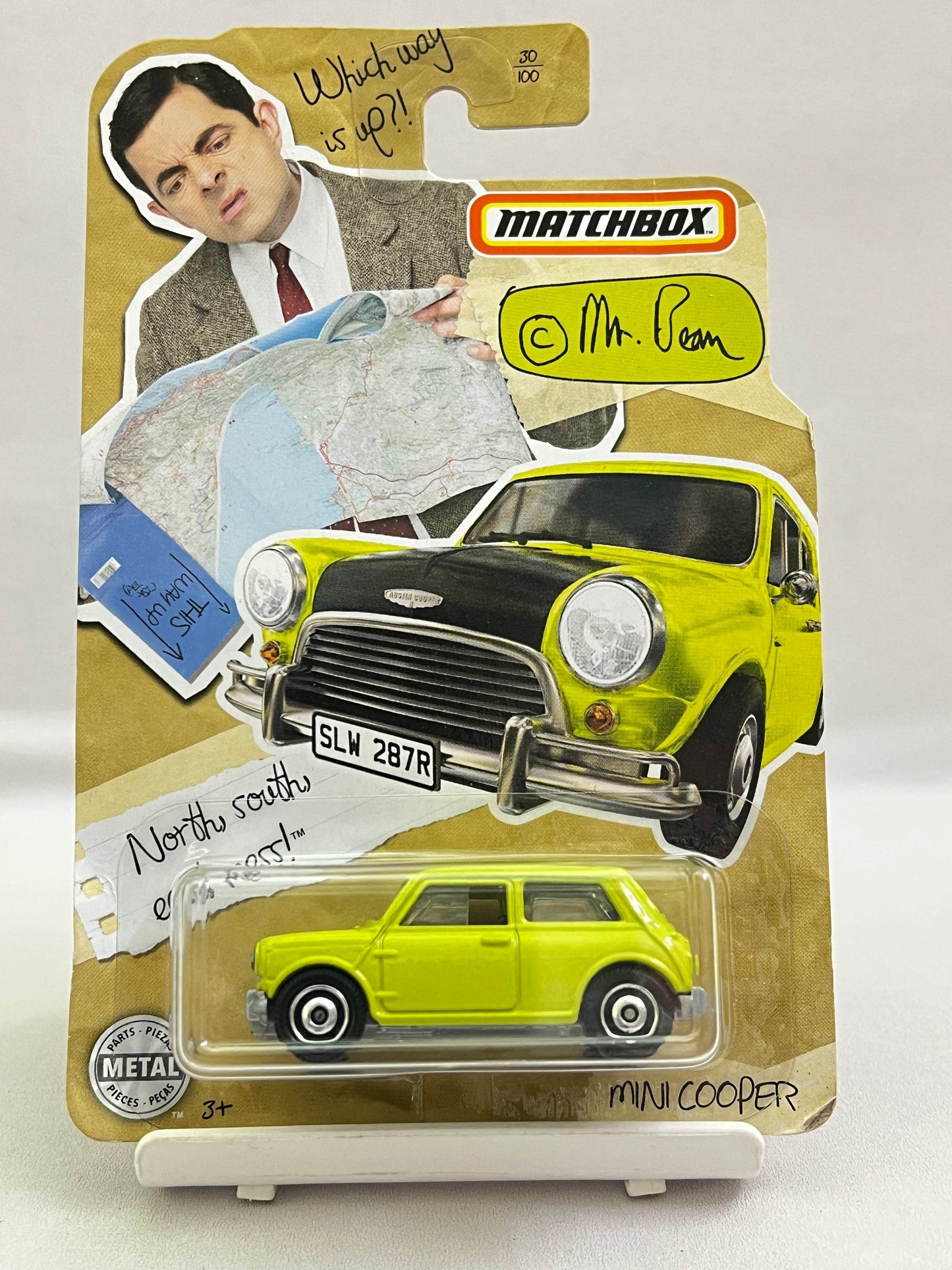 MATCHBOX - MR.BEAN - MINI COOPER - FREE PROTECTOR - ZX5 - Its Fun