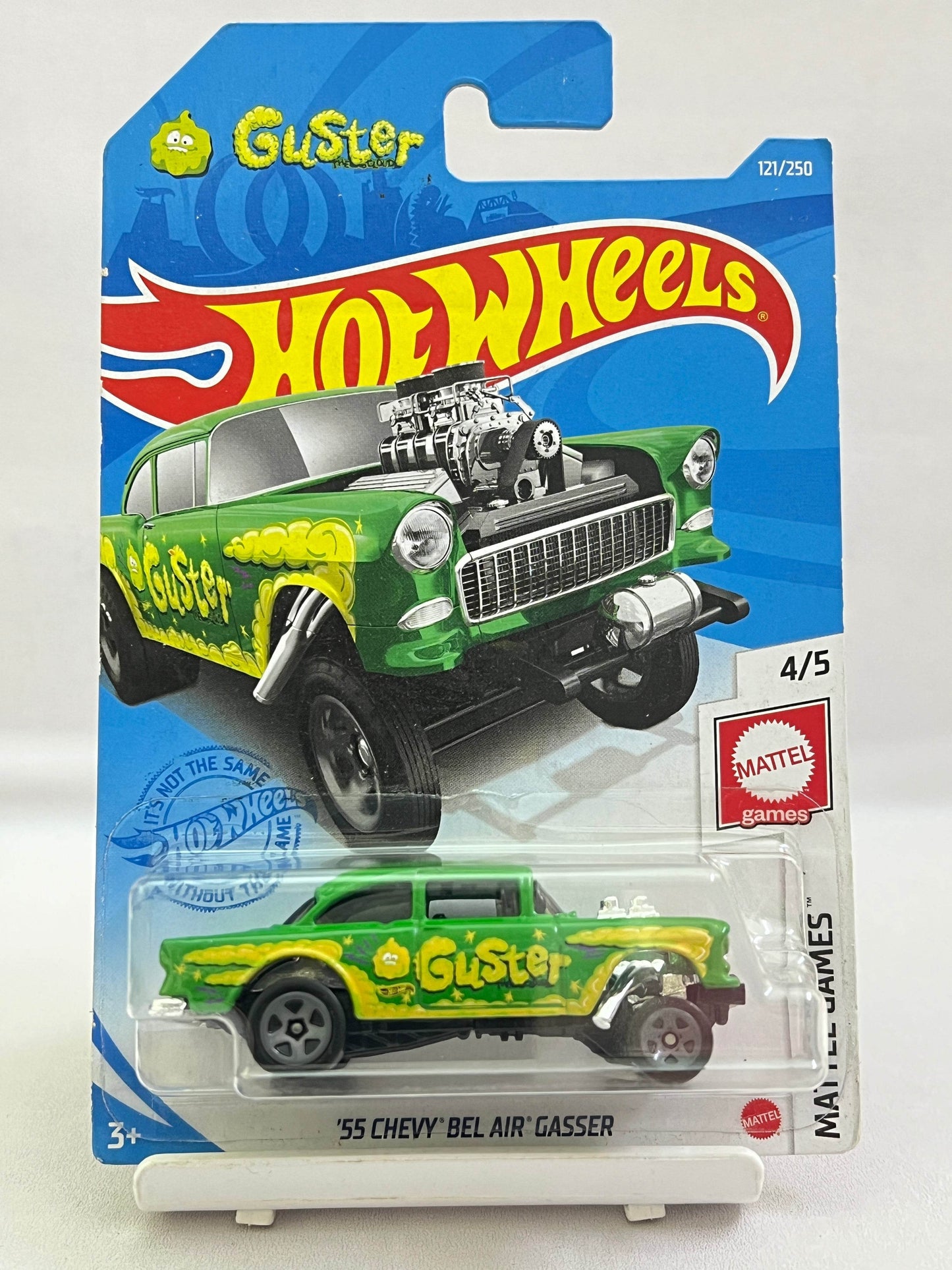 HOT WHEELS - 55 CHEVY BEL AIR GASSER - GUSTER - 6E - Its Fun