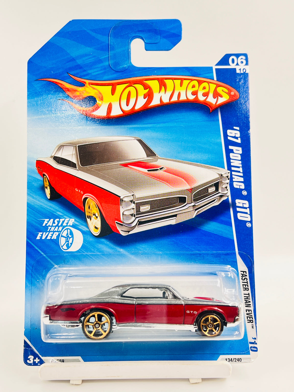 IMPORTED - HOT WHEELS -  67 PONTIAC GTO - 1D