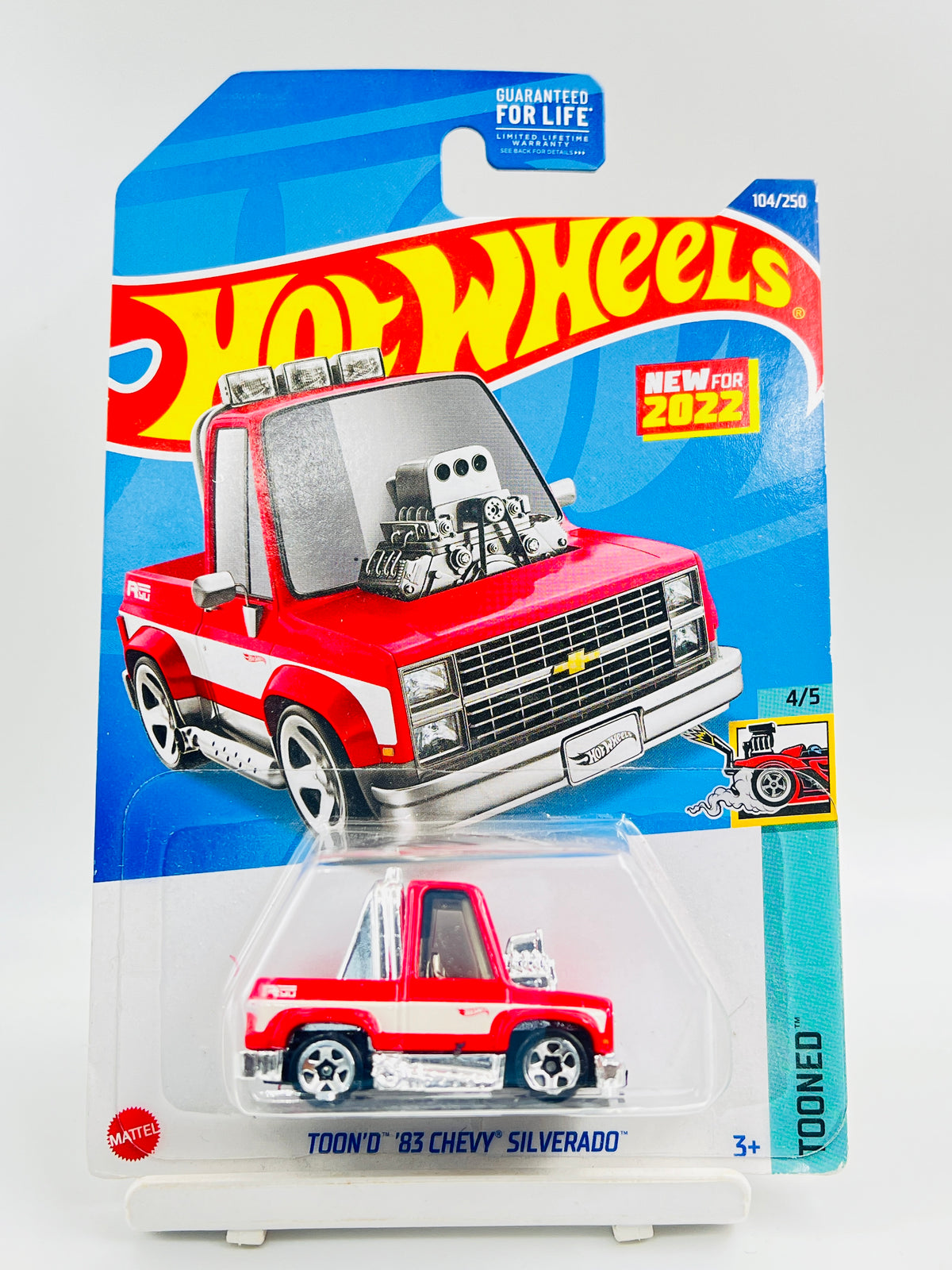 IMPORTED - HOT WHEELS -  TOONED 83 CHEVY SILVERADO - 1D