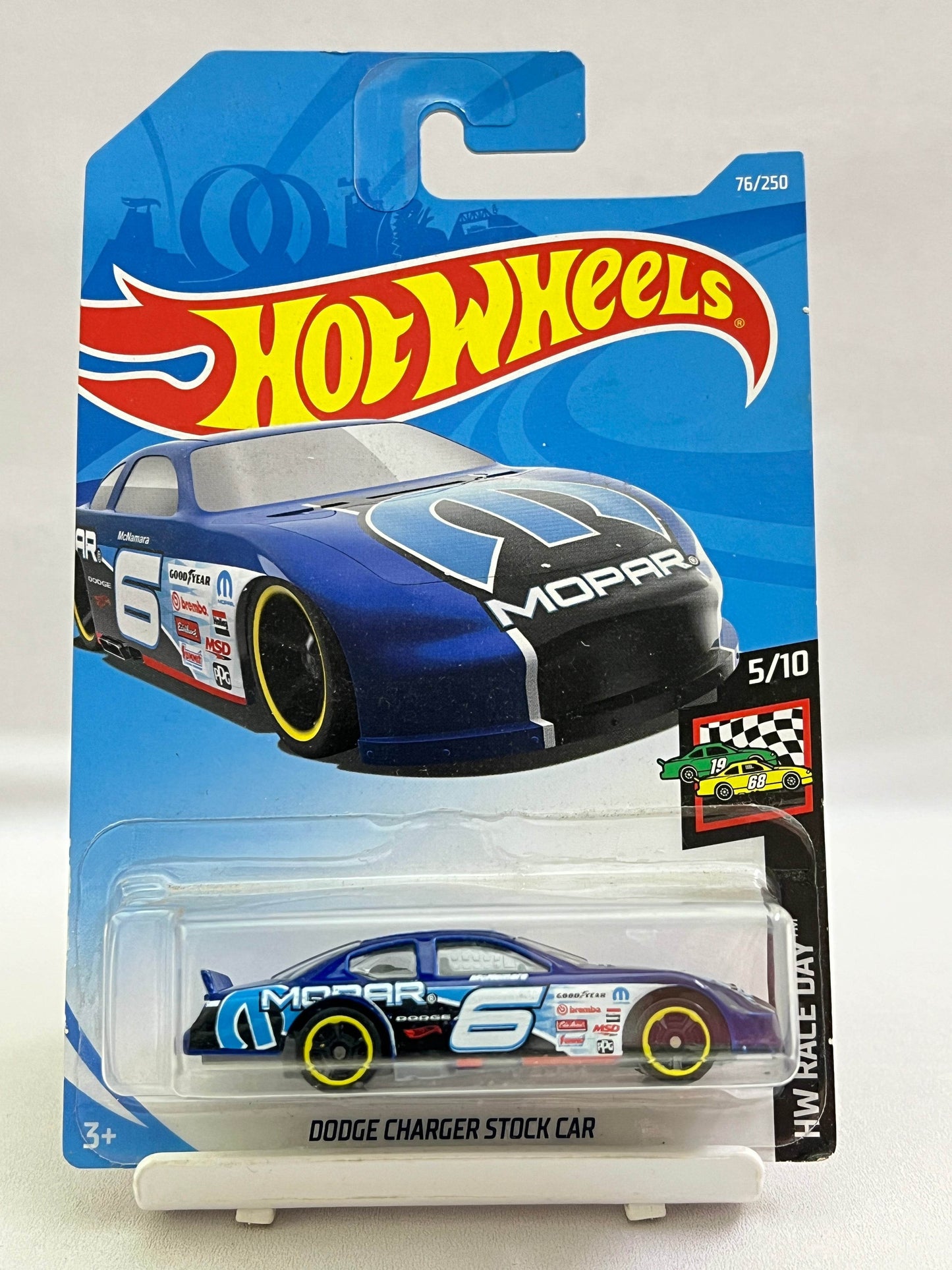 HOT WHEELS - DODGE CHARGER STOCK CAR -6E - Its Fun