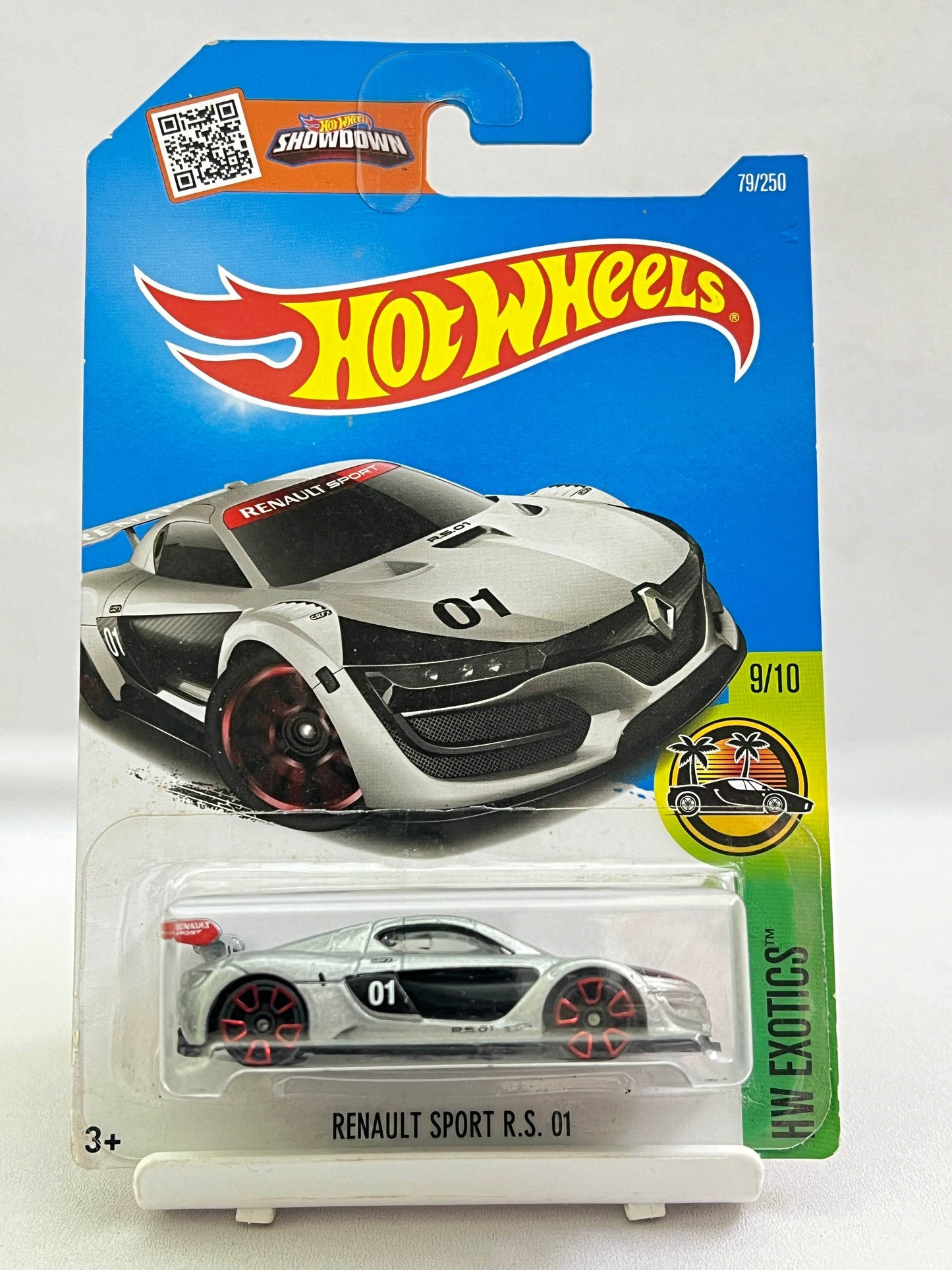 HOT WHEELS - RENAULT SPORT R.S. 01 - SILVER/BLACK - 6E - Its Fun
