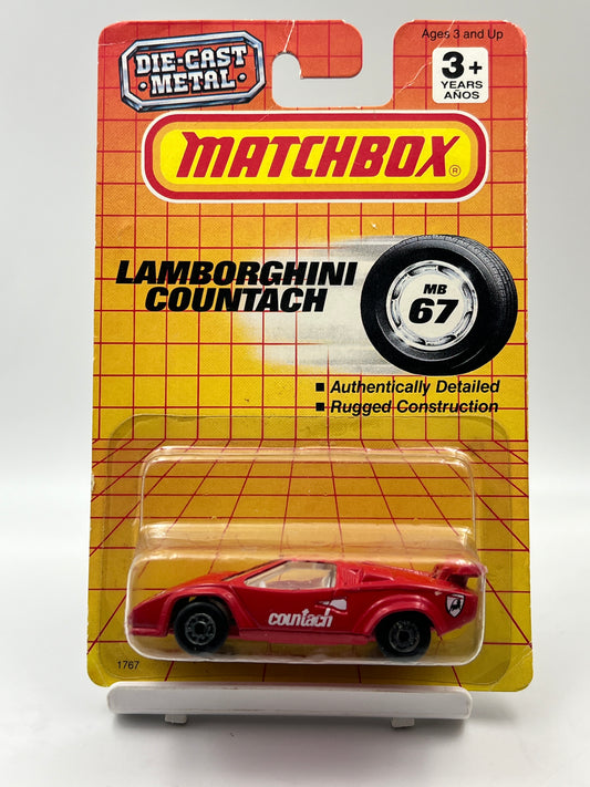 FULL METAL - BLISTER CRACK - MATCHBOX - LAMBORGHINI COUNTACH - 1992 MADE - 1A