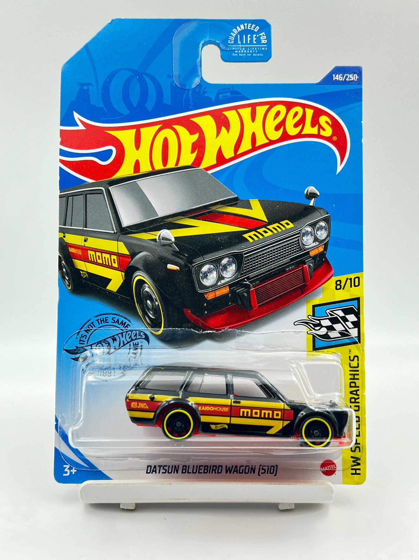IMPORTED - HOT WHEELS -  DATSUN BLUEBIRD WAGON 510 -MOMO - 1B