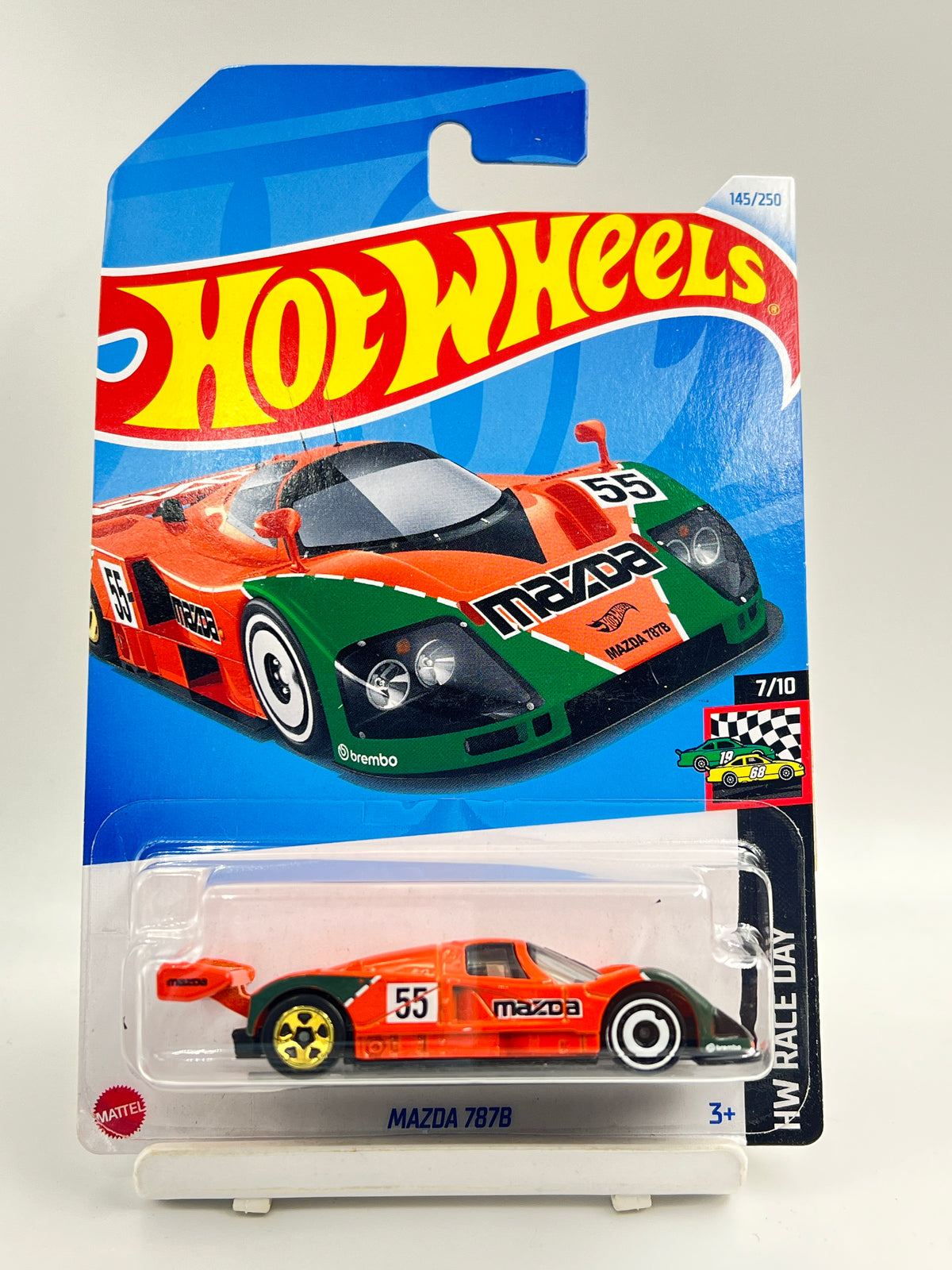 HOT WHEELS - MAZDA 787B - ORANGE - 3C