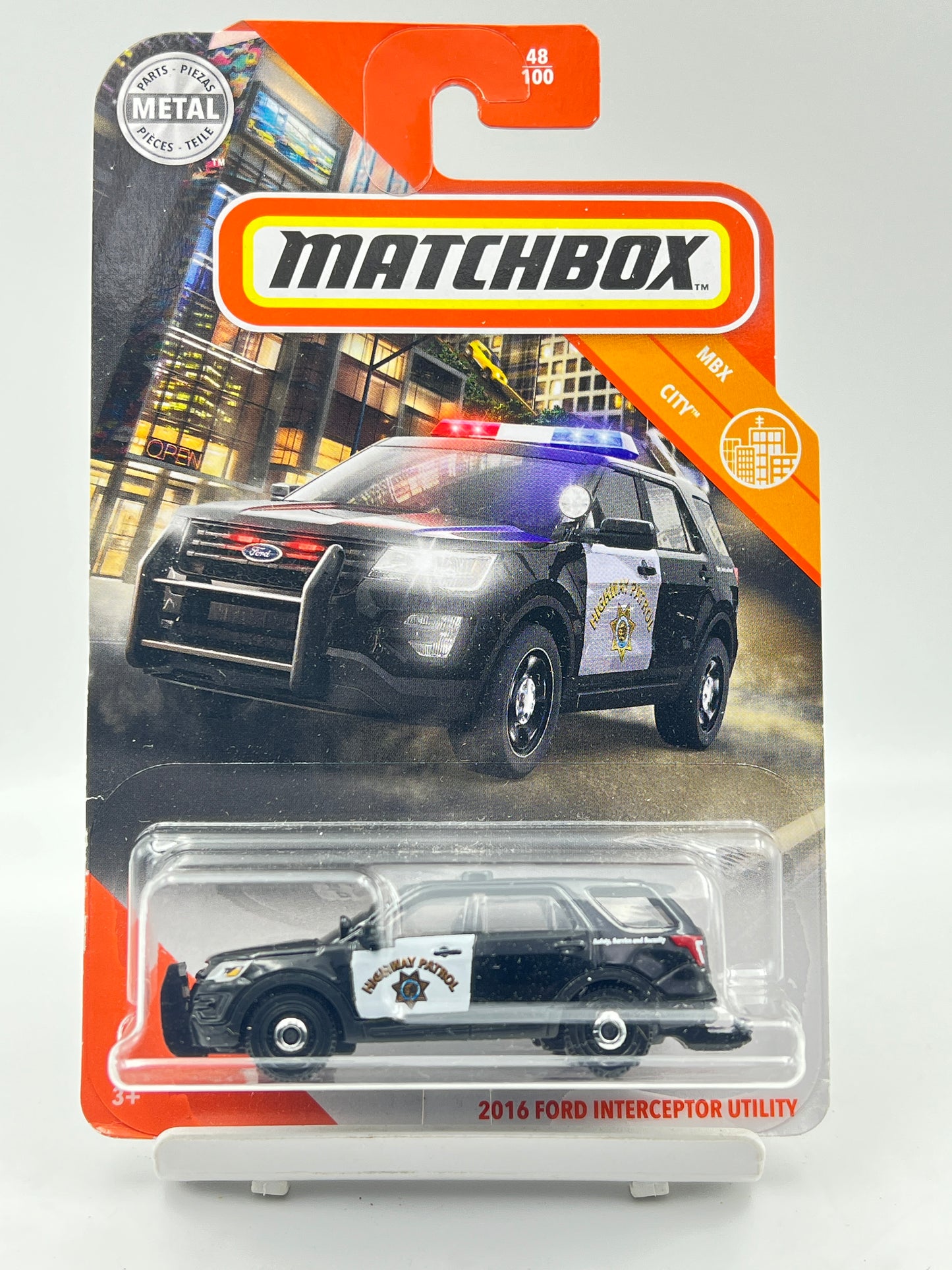 MATCHBOX - 2016 FORD INTERCEPTOR UTILITY - 1D