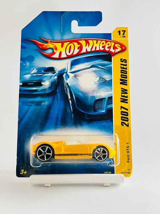 FORD GTX-1 (YELLOW) - 3A - Its Fun- Hot wheels - matchbox - diecast