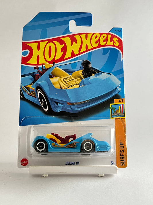 DEORA III - BLUE - 5D - Its Fun- Hot wheels - matchbox - diecast