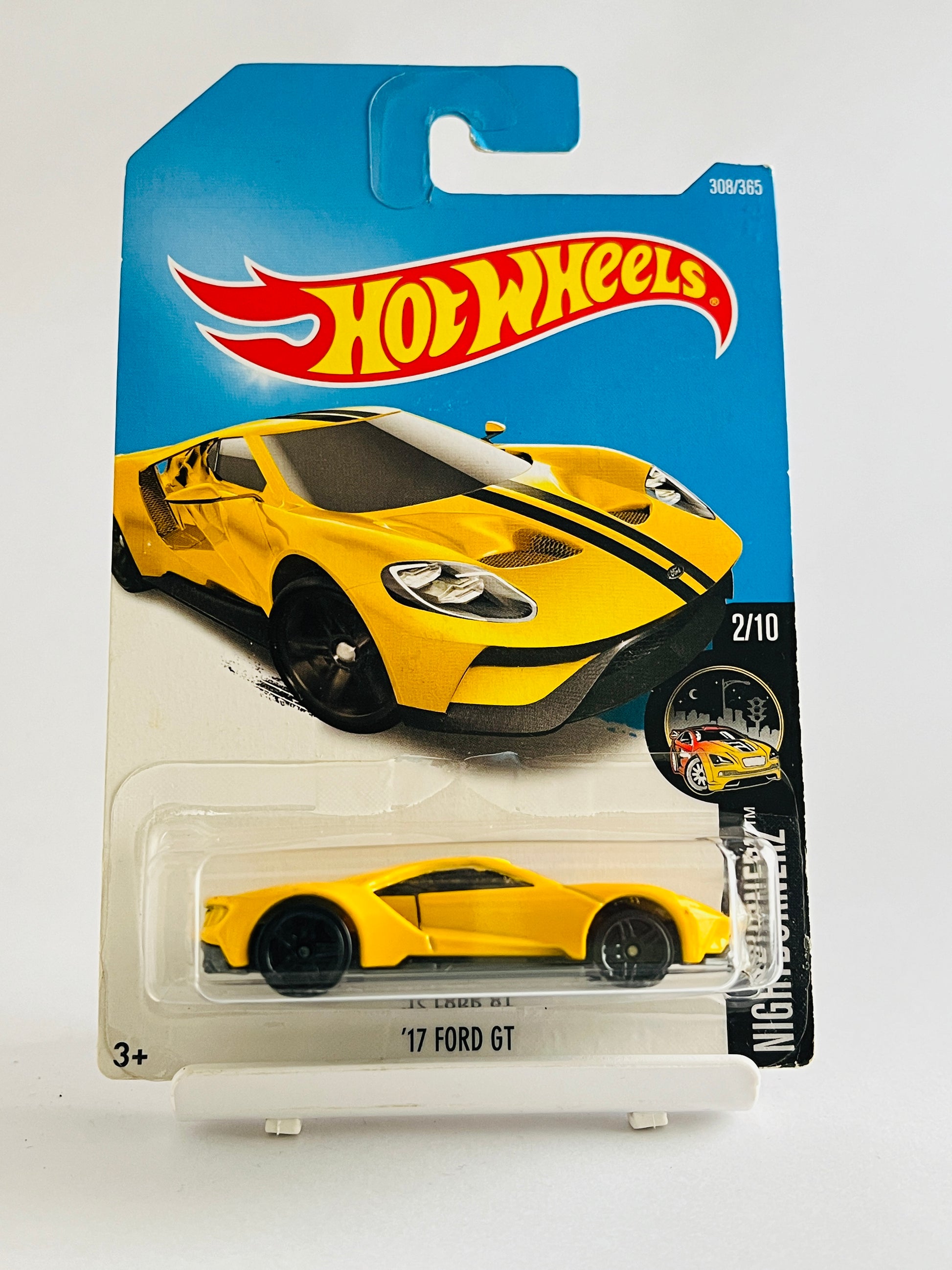 17 FORD GT - YELLOW - 3A - Its Fun- Hot wheels - matchbox - diecast