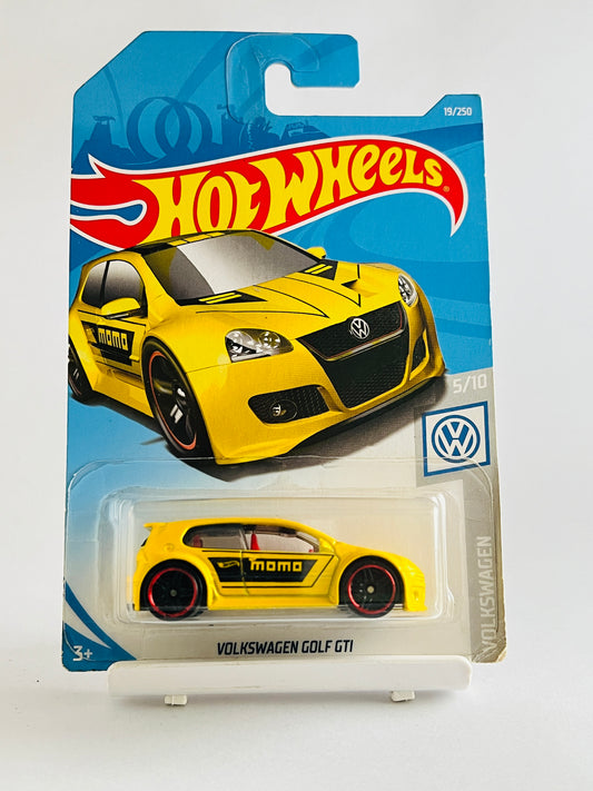 VOLKSWAGEN GOLF GTI - YELLOW - 3B - Its Fun- Hot wheels - matchbox - diecast