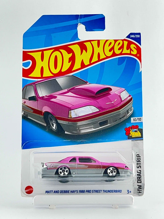 MATT AND DEBBIE HAYS 1988 PRO STREET THUNDERBIRD - PINK