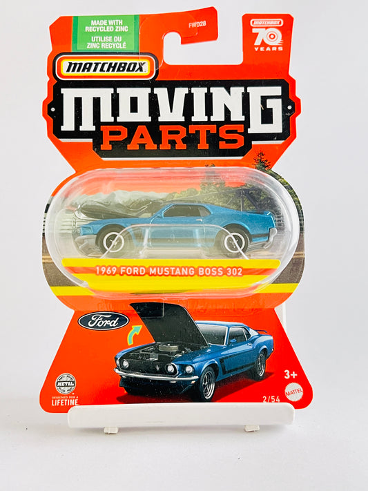 1969 FORD MUSTANG BOSS 302 - OPENABLE HOOD