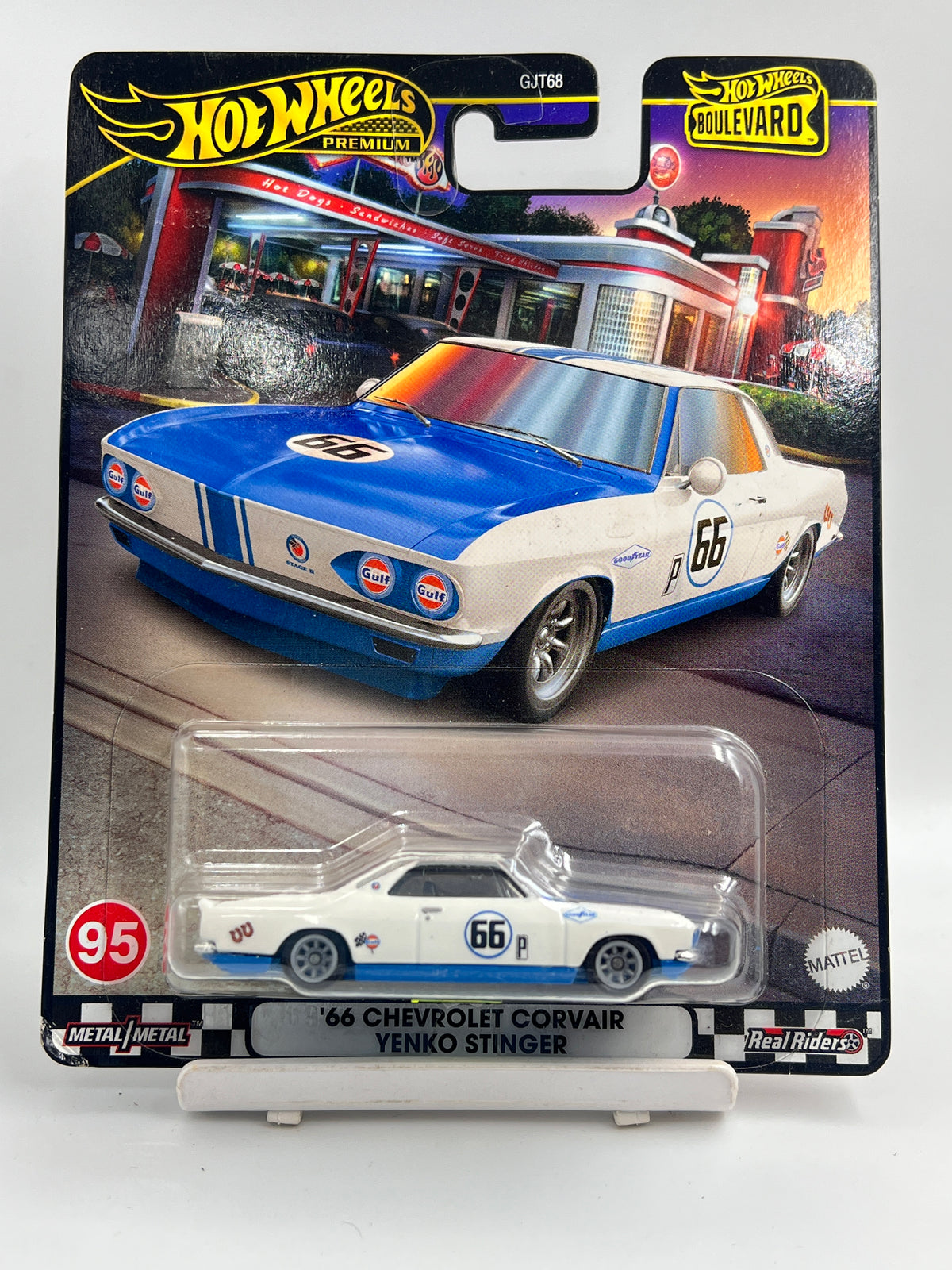 IMPORTED - HOT WHEELS -  PREMIUM - 66 CHEVROLET CORVAIR YENKO STINGER - B8