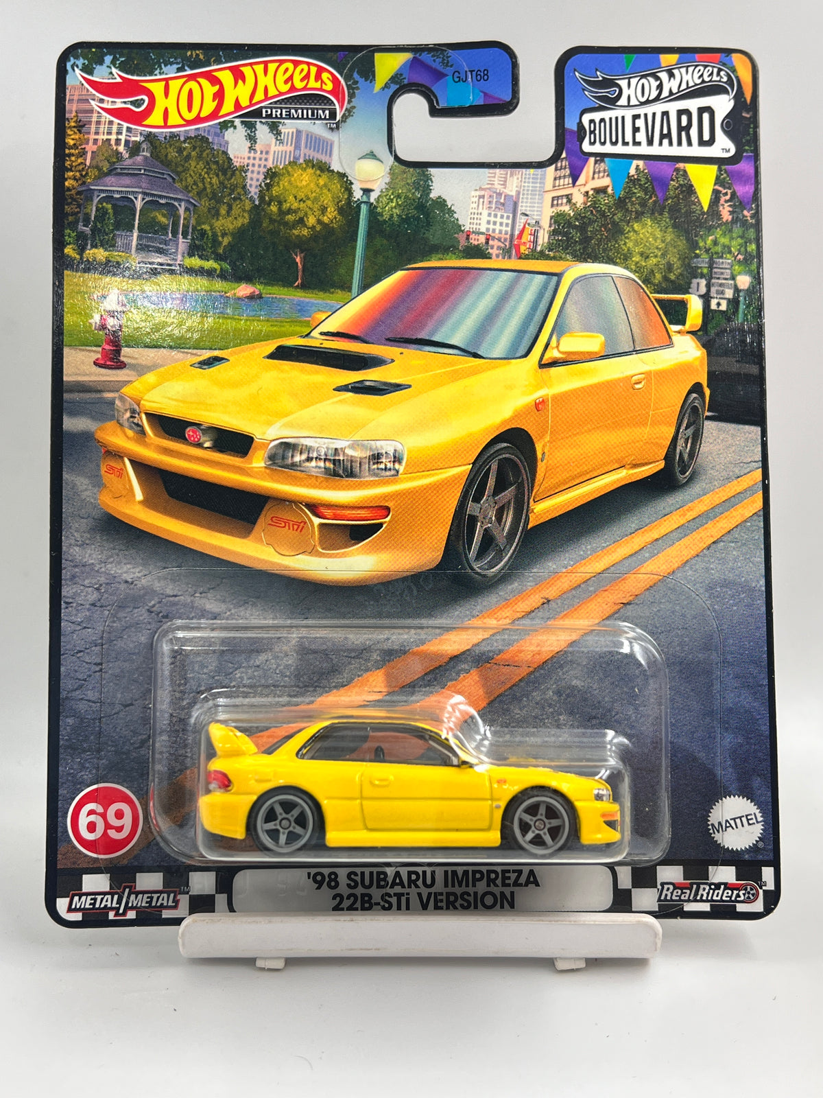 IMPORTED - HOT WHEELS -  PREMIUM - 98 SUBARU IMPREZA - B8