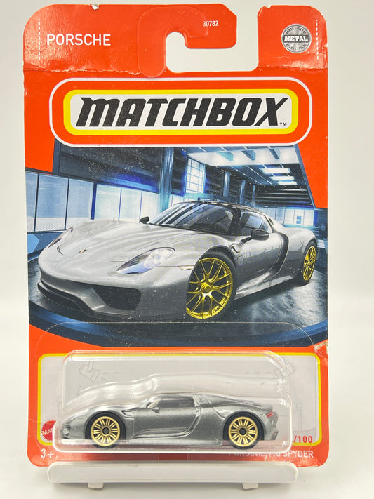 SOFT CORNERS - MATCHBOX - PORSCHE 918 SPYDER - ZX3
