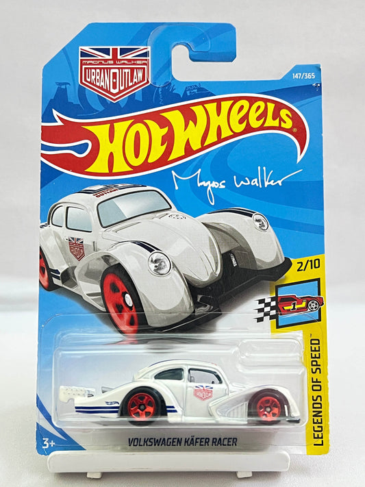 HOT WHEELS - VOLKSWAGEN KAFER RACER - MAGNUS WALKER EDITION - WHITE - 7A - Its Fun