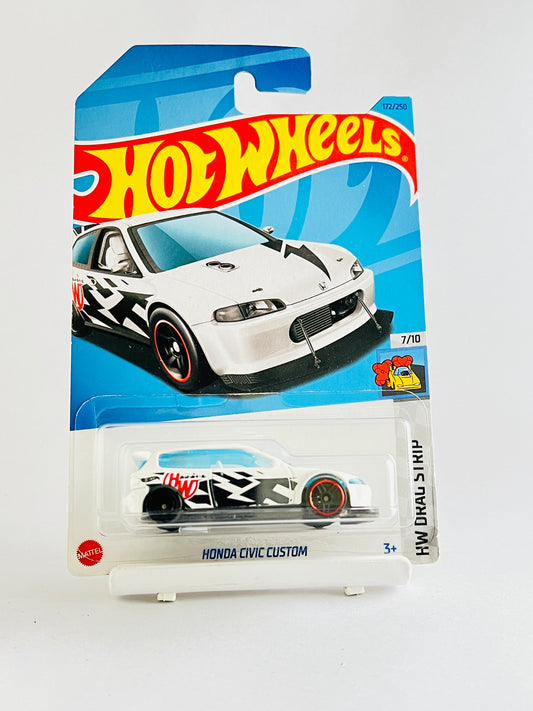 HONDA CIVIC CUSTOM - 5D - Its Fun- Hot wheels - matchbox - diecast