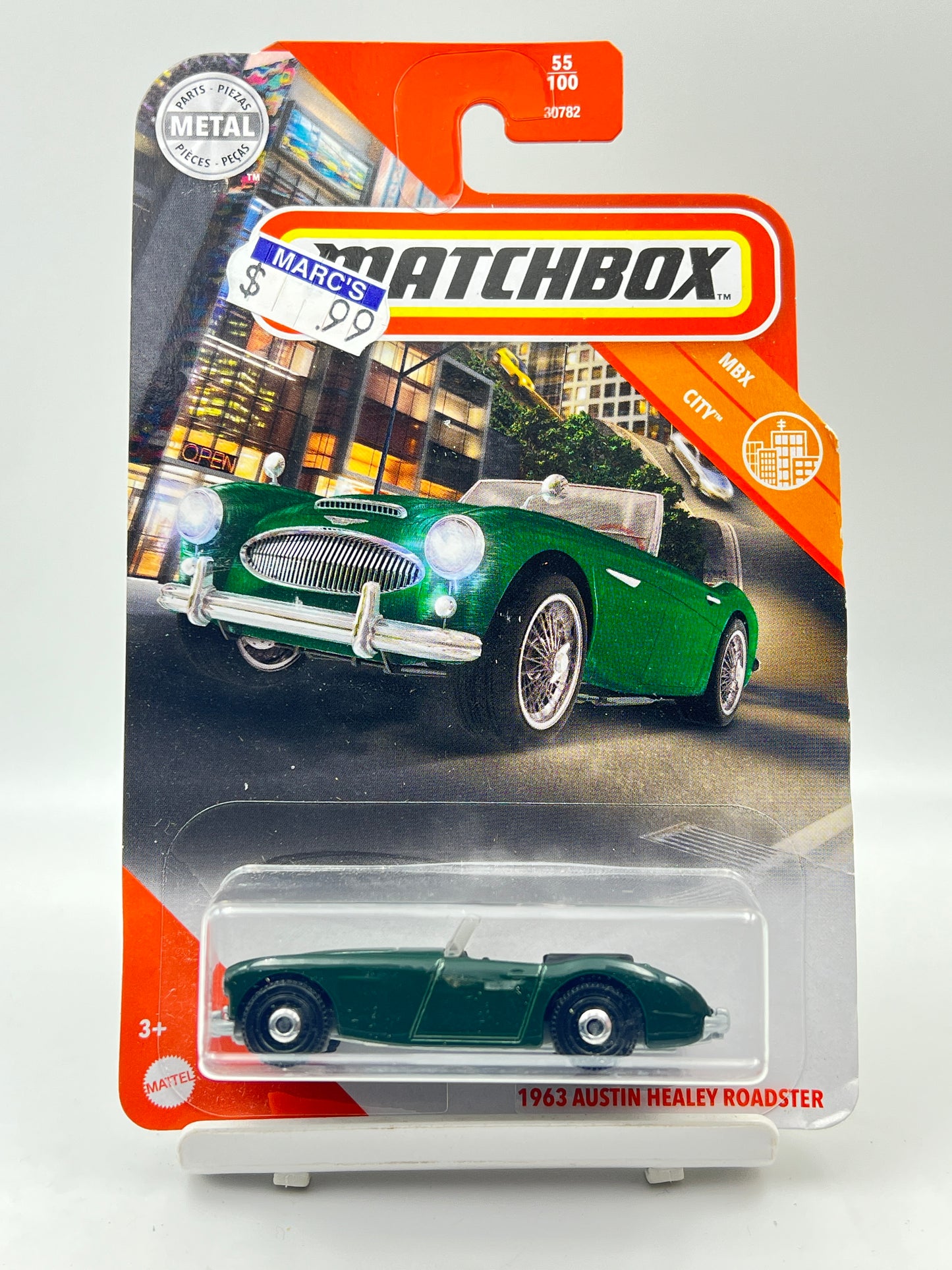 MATCHBOX - 1963 AUSTIN HEALEY ROADSTER - ZX3