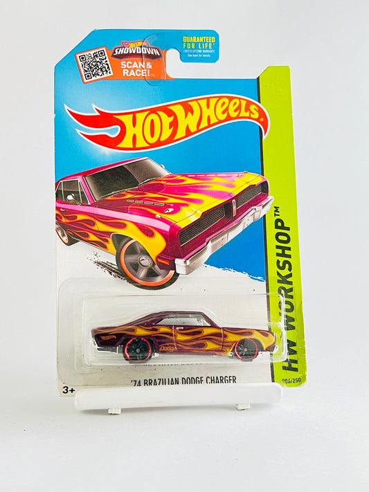 74 BRAZILIAN DODGE CHARGER - 2B - Its Fun- Hot wheels - matchbox - diecast