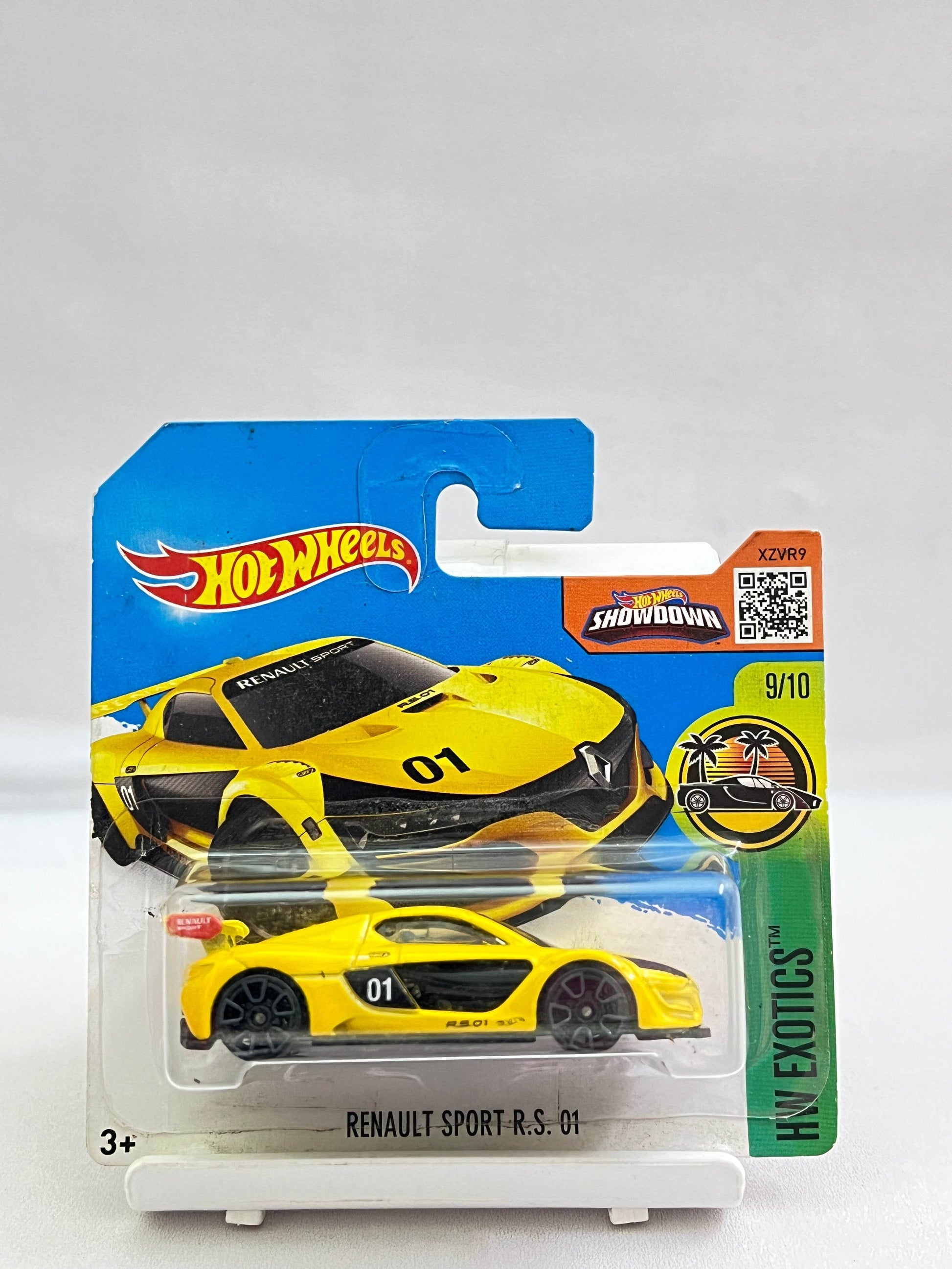 HOT WHEELS - RENAULT SPORT R.S.01 - YELLOW - SHORT CARD - 7A - Its Fun